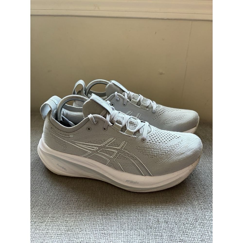 Asics Gel Nimbus 26 Piedmont Grey Running Shoes Women's Size 9.5 Sneakers - Picture 3 of 8